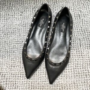 Valentino rockstud ballet flats